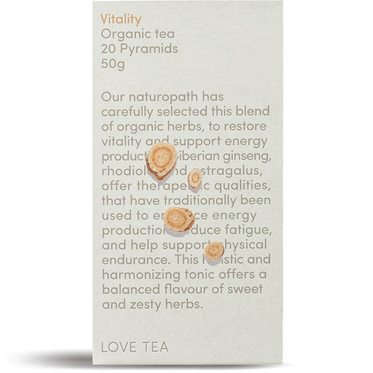 Love Tea Organic Vitality Tea