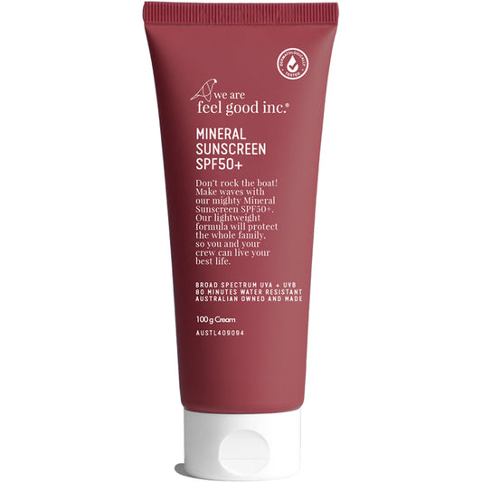 We Are Feel Good Inc. Mineral Sunscreen SPF50+