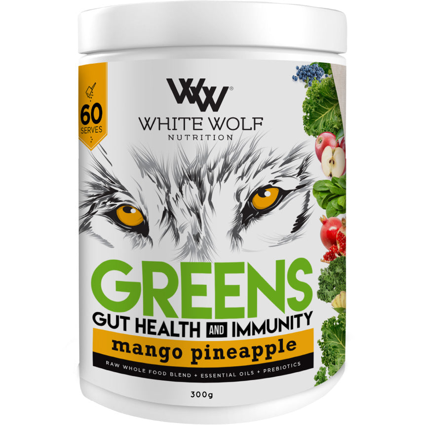 White Wolf Greens+ Gut Health And Immunity