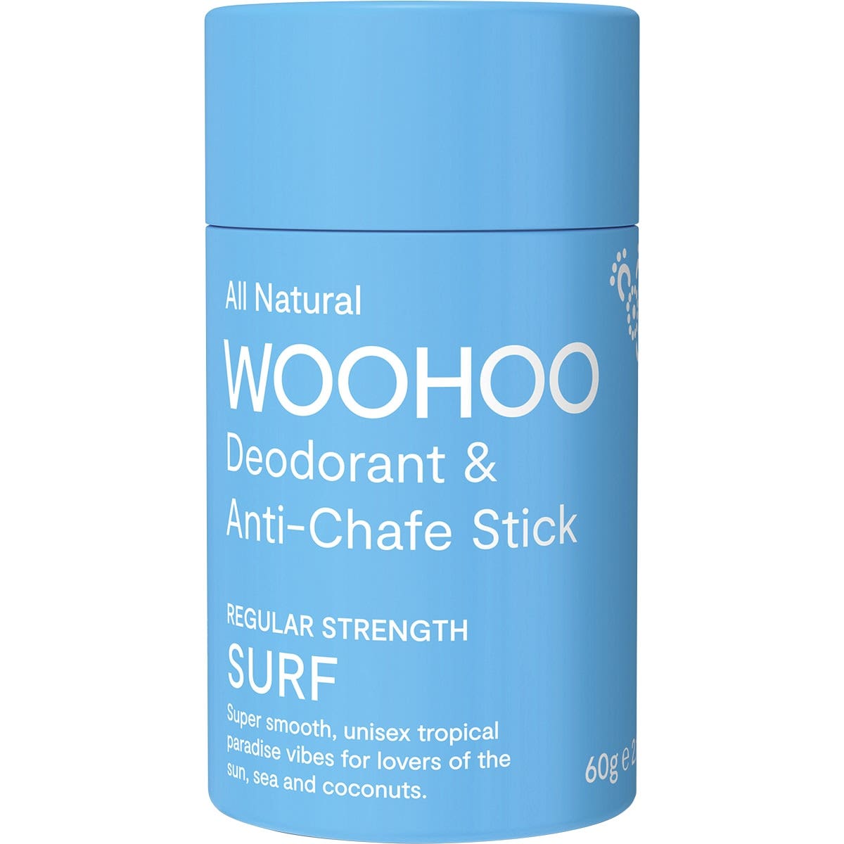 Woohoo Deodorant & Anti-Chafe Stick (Surf)