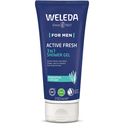 Weleda Men Active Fresh 3in1 Shower Gel