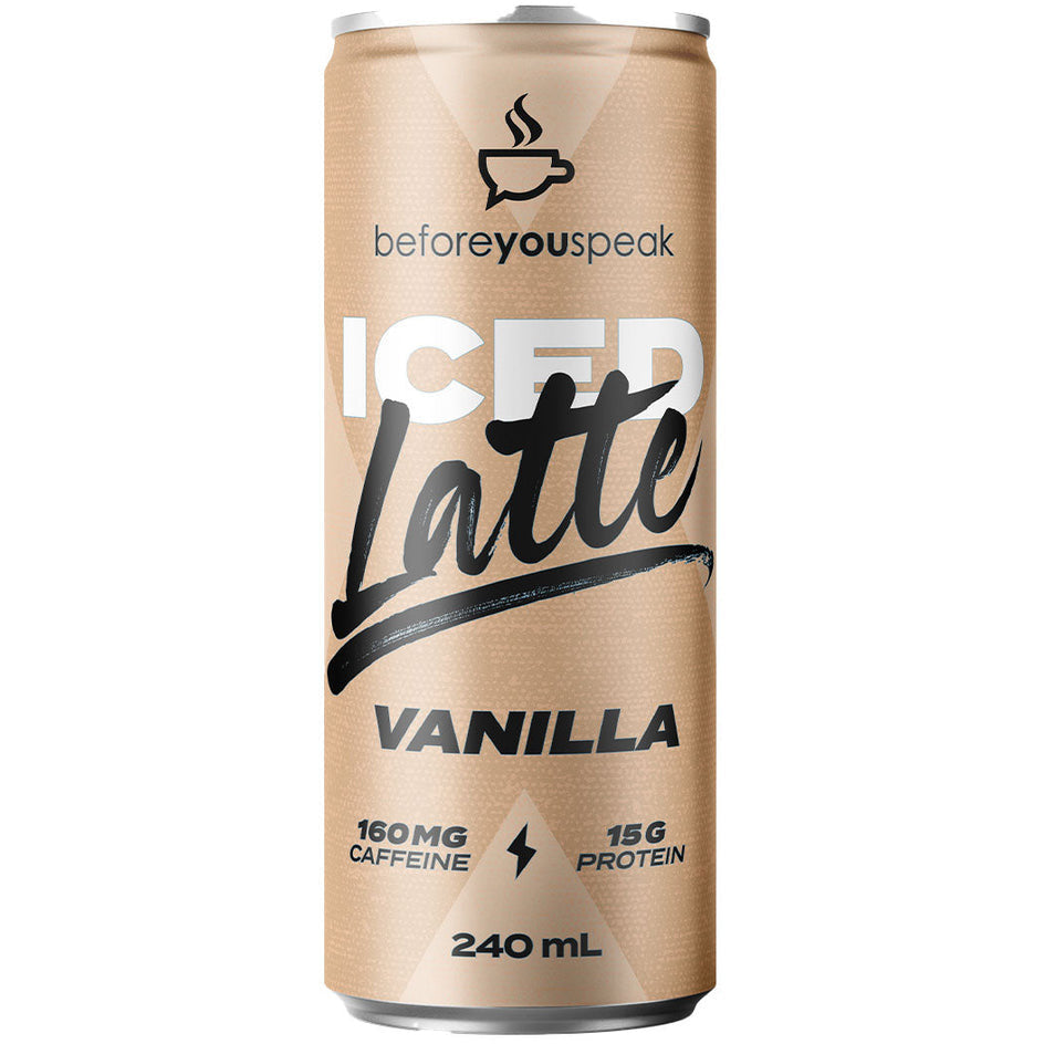 Before You Speak Iced Latte Can