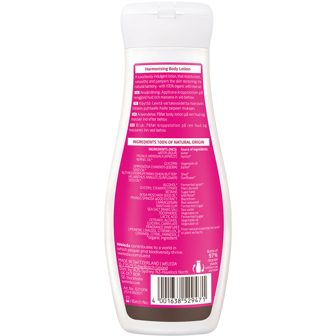 Weleda Harmonising Body Lotion - Wild Rose