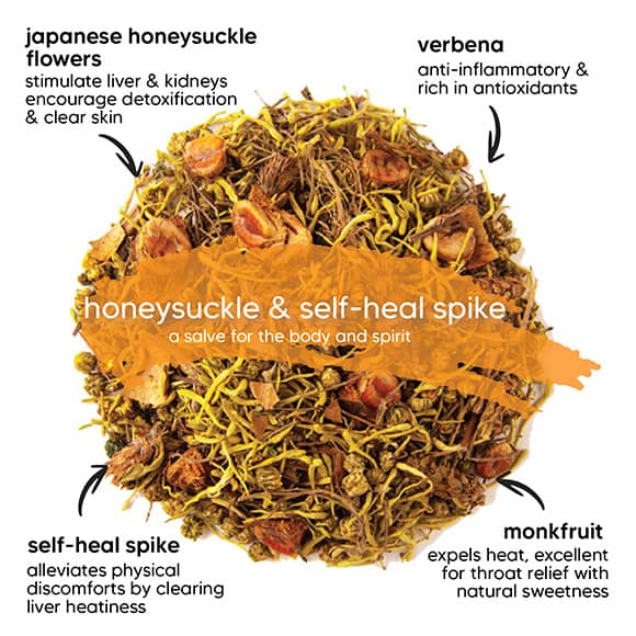 Qisane Honeysuckle & Self-Heal Spike