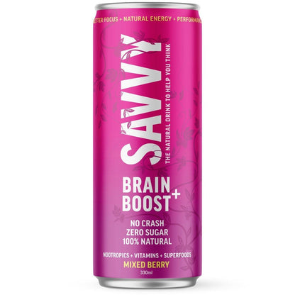 Savvy Brain Boost+ Nootropic Drink