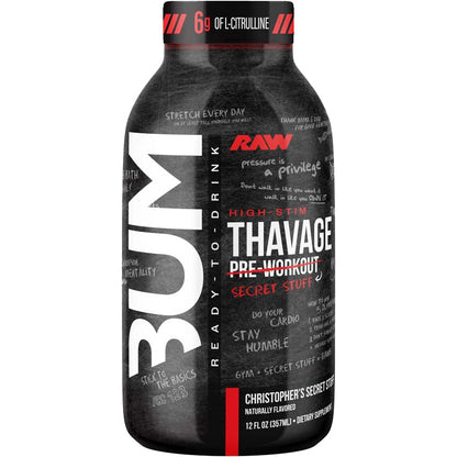 Raw Nutrition CBum Thavage RTD Pre-Workout