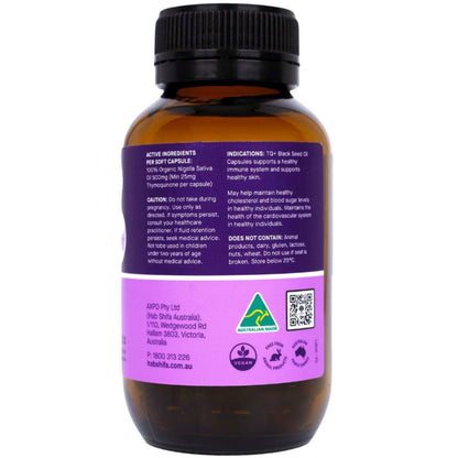 Hab Shifa TQ+ Organic Black Seed Oil Capsules