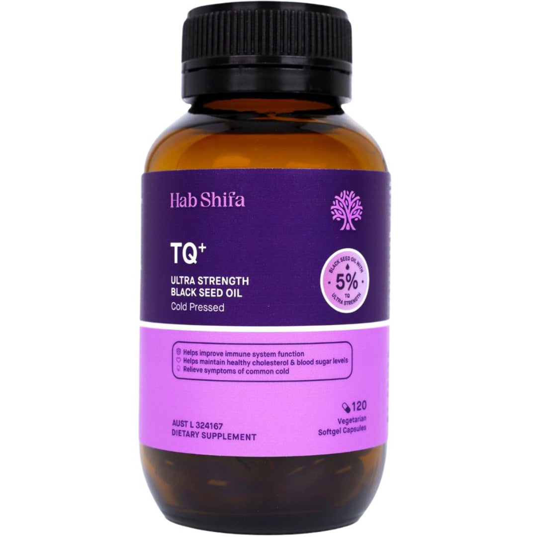 Hab Shifa TQ+ Organic Black Seed Oil Capsules