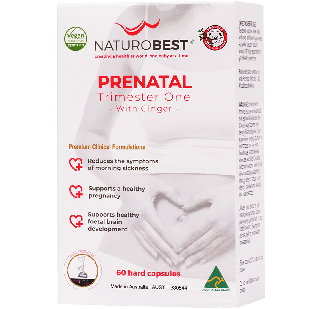 NaturoBest Prenatal Trimester One with Ginger