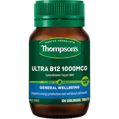 Thompson's Ultra B12 1000mcg