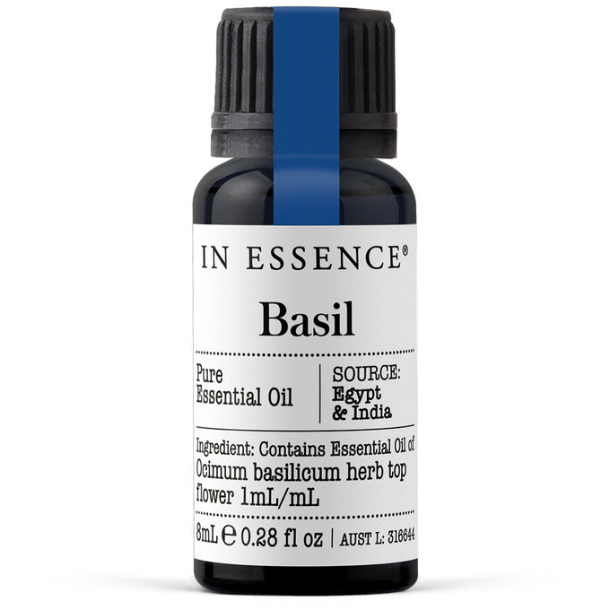 In Essence Aromatherapy Basil Pure Essential Oil Evelyn Faye